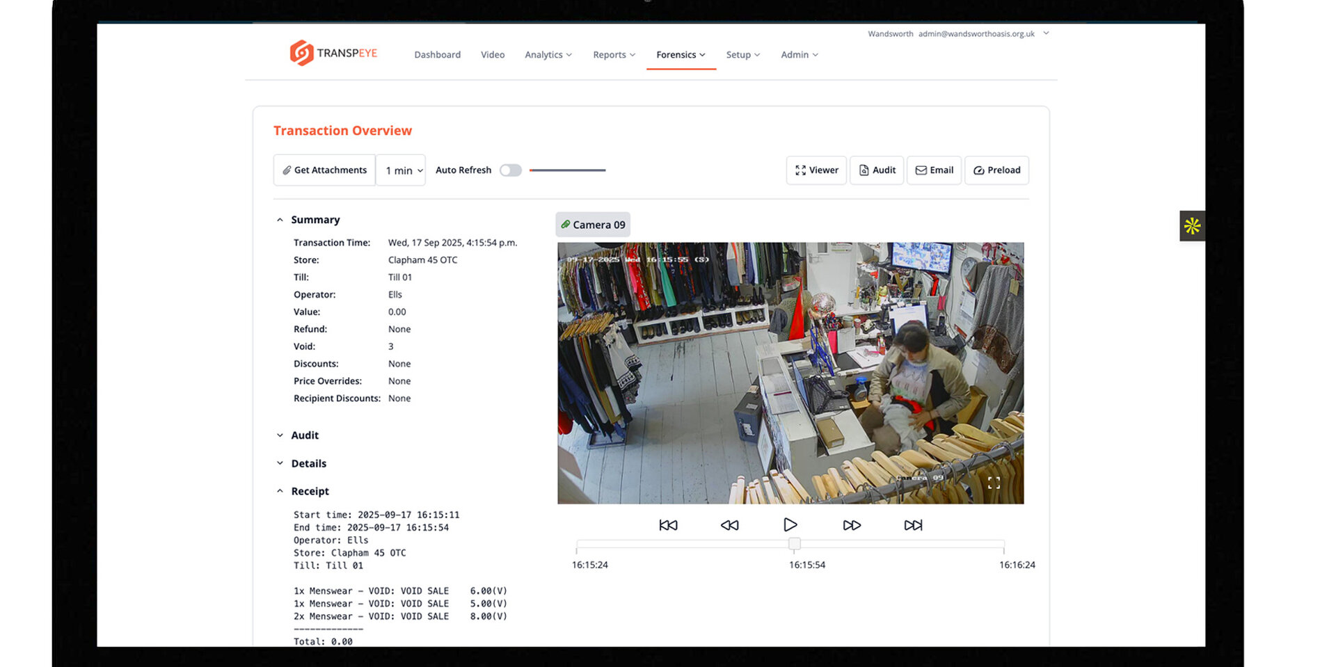 Lodge Security - Transpeye: Preventing Internal Fraud This Christmas | Lodge Security